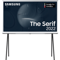 Bästa design, SAMSUNG The Serif 55'' 4K QLED Smart-TV - Molnvit (QE55LS01BAUXX